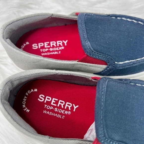 NEW Sperry Unisex Child Salty Washable Moccasin Size 7M Toddler - Picture 4 of 6